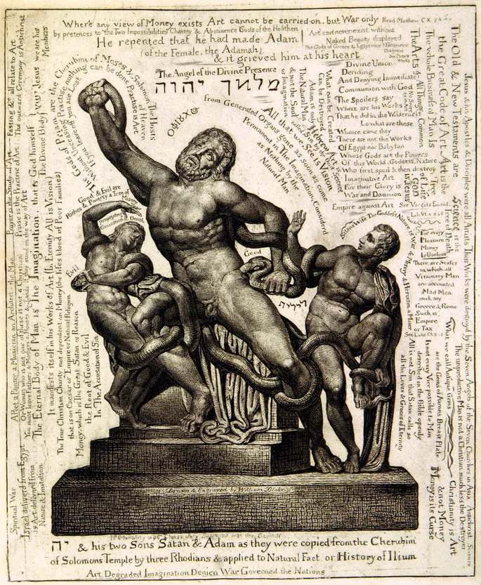 Blake copy b object 1 laocoon cke | Alfredo Cuadros Laos